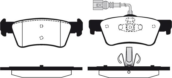 Raicam RA.0908.0 - Тормозные колодки, дисковые, комплект autodnr.net