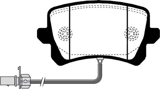 Japanparts JPP-0917AF - Гальмівні колодки, дискові гальма autocars.com.ua