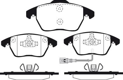 Raicam RA.0922.0 - Тормозные колодки, дисковые, комплект autodnr.net