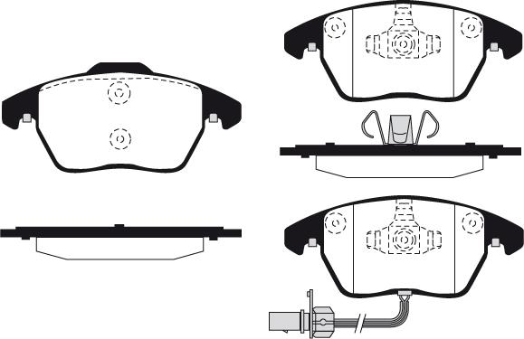 Raicam RA.0922.1 - Гальмівні колодки, дискові гальма autocars.com.ua