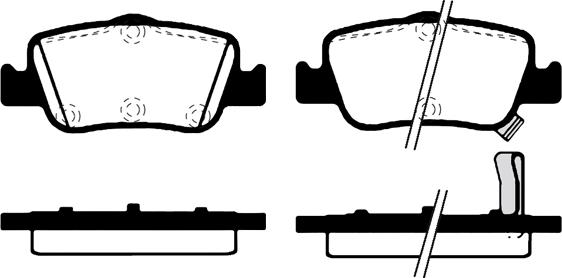 Raicam RA.0928.0 - Тормозные колодки, дисковые, комплект autodnr.net