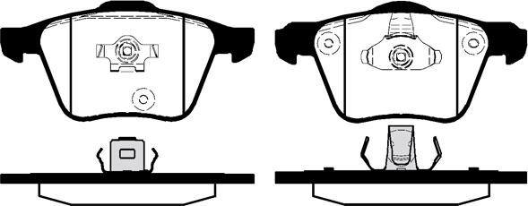 Raicam RA.0936.0 - Тормозные колодки, дисковые, комплект autodnr.net