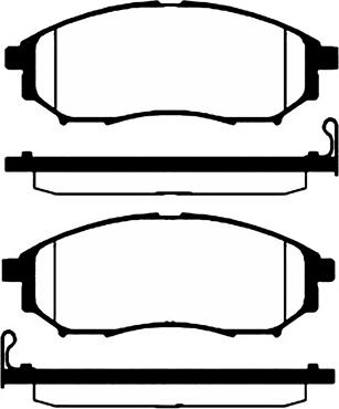 Raicam RA.0939.0 - Тормозные колодки, дисковые, комплект autodnr.net