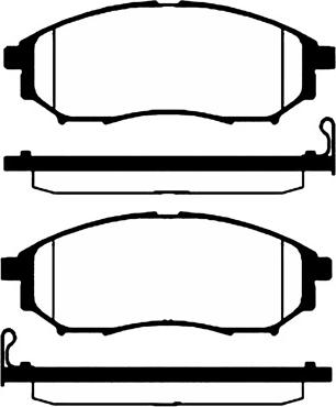 Raicam RA.0939.1 - Тормозные колодки, дисковые, комплект autodnr.net