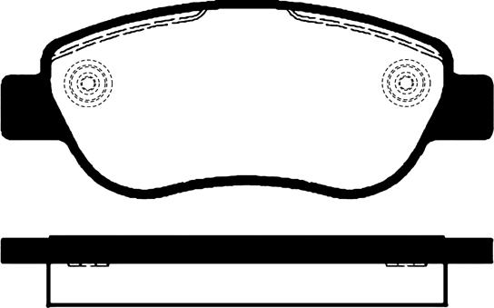 Raicam RA.0967.0 - Тормозные колодки, дисковые, комплект autodnr.net