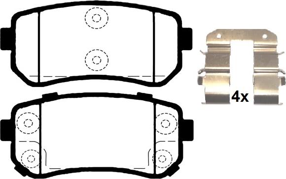 Raicam RA.0979.1K1 - Гальмівні колодки, дискові гальма autocars.com.ua