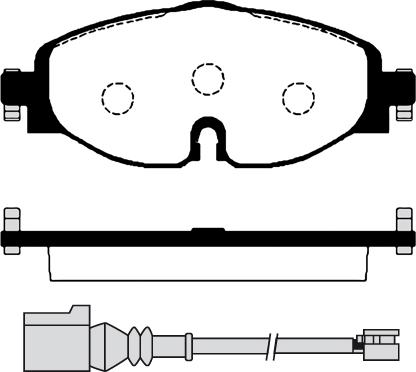 Raicam RA.0993.0 - Тормозные колодки, дисковые, комплект autodnr.net