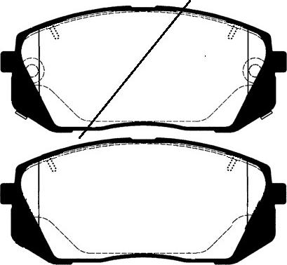 Raicam RA.1009.1 - Гальмівні колодки, дискові гальма autocars.com.ua