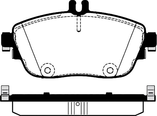 Raicam RA.1021.0 - Гальмівні колодки, дискові гальма autocars.com.ua