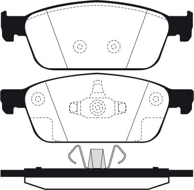 Raicam RA.1029.0 - Тормозные колодки, дисковые, комплект autodnr.net