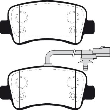 Raicam RA.1033.0 - Гальмівні колодки, дискові гальма autocars.com.ua