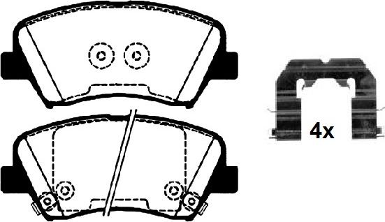 Raicam RA.1035.0K1 - Гальмівні колодки, дискові гальма autocars.com.ua