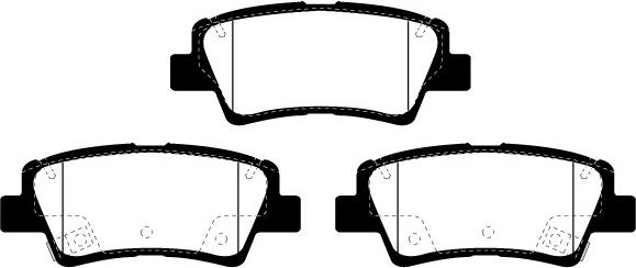 Raicam RA.1037.2 - Тормозные колодки, дисковые, комплект autodnr.net