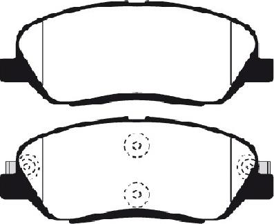 Raicam RA.1053.0 - Тормозные колодки, дисковые, комплект autodnr.net