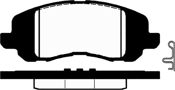 Raicam RA.1056.0 - Гальмівні колодки, дискові гальма autocars.com.ua