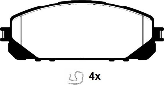 Raicam RA.1091.0 - Гальмівні колодки, дискові гальма autocars.com.ua