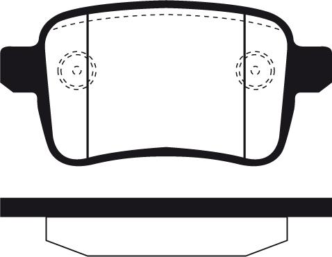 Raicam RA.1105.0 - Тормозные колодки, дисковые, комплект autodnr.net