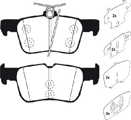 Raicam RA.1112.1 - Гальмівні колодки, дискові гальма autocars.com.ua