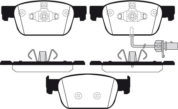 Raicam RA.1131.0 - Тормозные колодки, дисковые, комплект autodnr.net