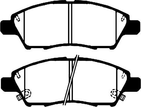 TRW Engine Component GDB3613 - Гальмівні колодки, дискові гальма autocars.com.ua