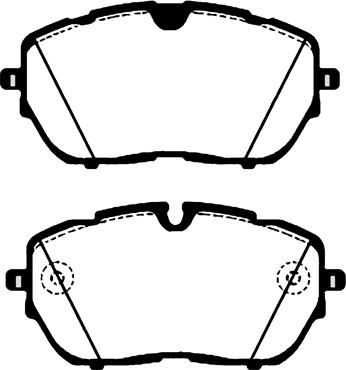 CITROËN/PEUGEOT 16 478 771 80 - Тормозные колодки, дисковые, комплект avtokuzovplus.com.ua