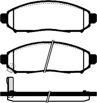 Raicam RA.1149.1 - Тормозные колодки, дисковые, комплект autodnr.net