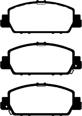 LPR 5P1886 - Гальмівні колодки, дискові гальма autocars.com.ua