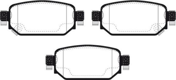 Raicam RA.1295.0 - Тормозные колодки, дисковые, комплект autodnr.net