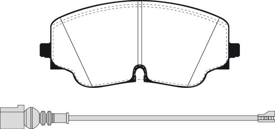 Raicam RA.1338.0 - Тормозные колодки, дисковые, комплект autodnr.net