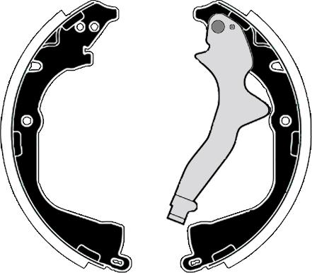 Raicam RA29850 - Комплект гальм, барабанний механізм autocars.com.ua