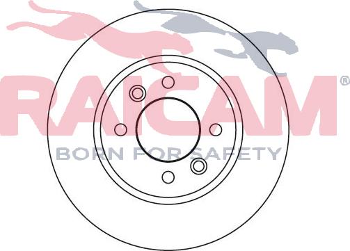 Raicam RD00673 - Тормозной диск autodnr.net
