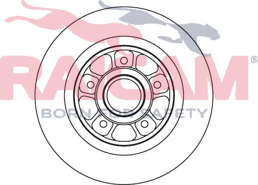 Raicam RD00678 - Тормозной диск autodnr.net