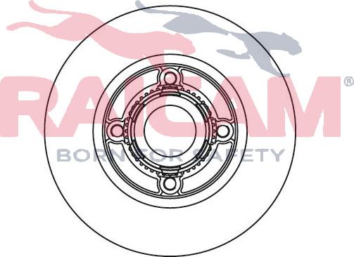 Raicam RD00690 - Гальмівний диск autocars.com.ua