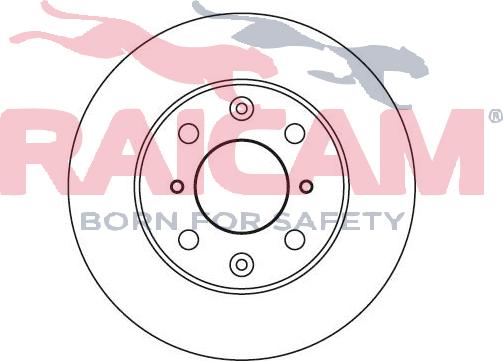 Raicam RD01055 - Тормозной диск autodnr.net