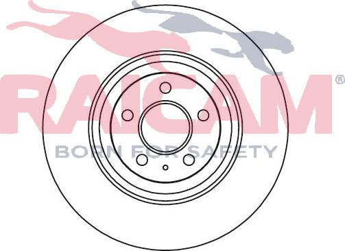 Raicam RD01131 - Гальмівний диск autocars.com.ua