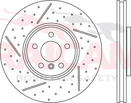 Raicam RD01585 - Гальмівний диск autocars.com.ua