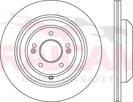 Raicam RD01595 - Гальмівний диск autocars.com.ua