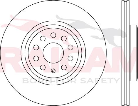 Raicam RD01603 - Гальмівний диск autocars.com.ua