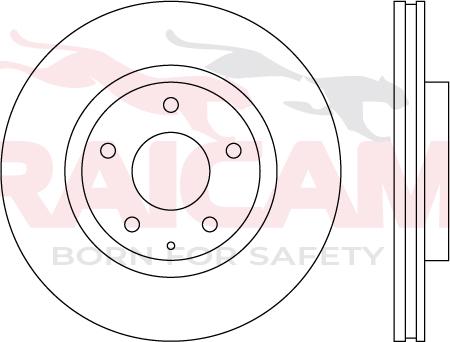 Raicam RD01616 - Гальмівний диск autocars.com.ua