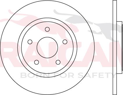 Raicam RD01620 - Гальмівний диск autocars.com.ua