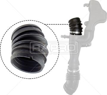 Rapro R11605 - Шланг, система подачі повітря autocars.com.ua