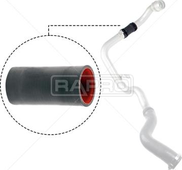 Rapro R12736 - Трубка нагнітається повітря autocars.com.ua