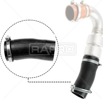 Rapro R16318 - Трубка, нагнетание воздуха avtokuzovplus.com.ua