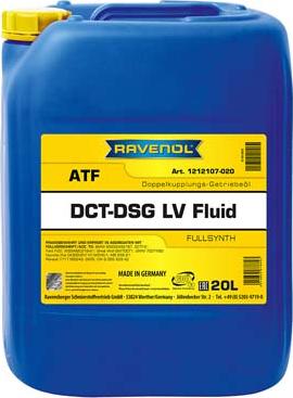 Ravenol 1212107-020 - Масло, трансмиссия с двойным сцеплением (DSG) autodnr.net