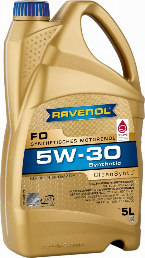 Ravenol 4014835722996 - Моторное масло avtokuzovplus.com.ua