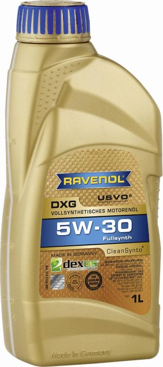 Ravenol 4014835732315 - Масло моторное DXG SAE 5W-30 1л autodnr.net