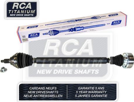 RCA France AV609N - Приводний вал autocars.com.ua