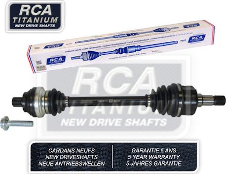RCA France AV701N - Приводний вал autocars.com.ua