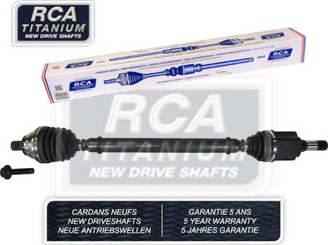 RCA France AV831N - Приводний вал autocars.com.ua