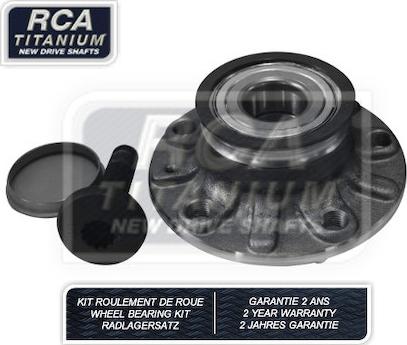RCA France RCAK1014 - Комплект підшипника маточини колеса autocars.com.ua